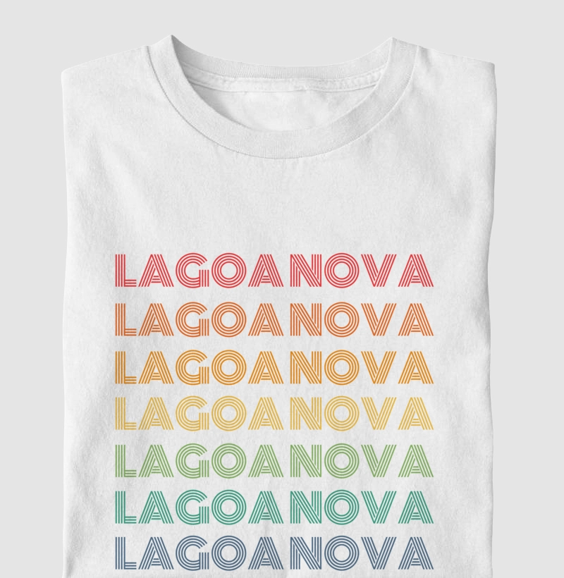Lagoa Nova Letreiro Retrô