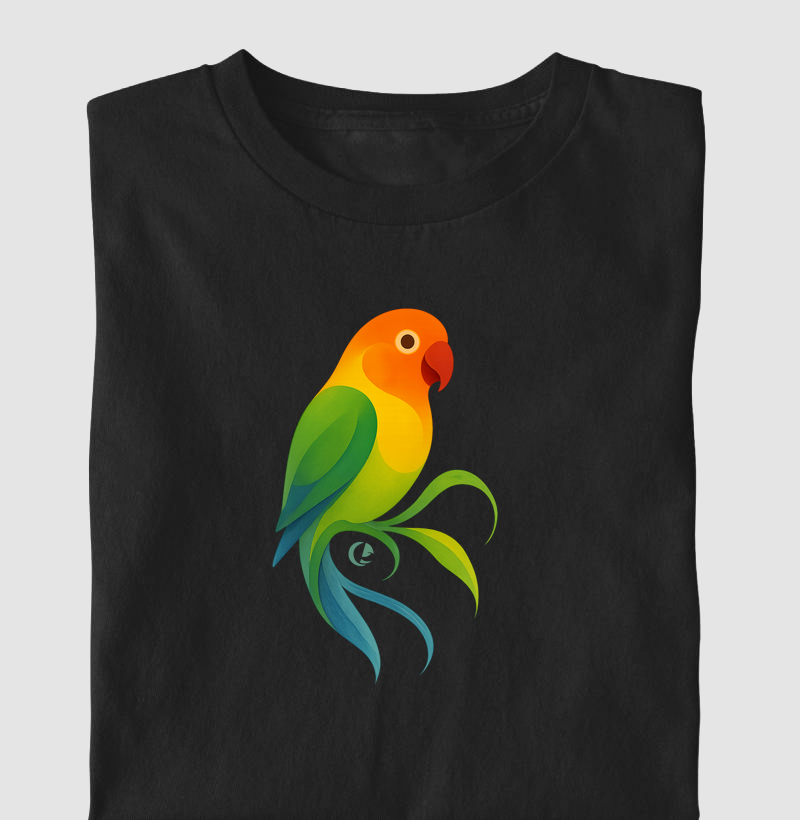 Camiseta - Agapórnis em Movimento
