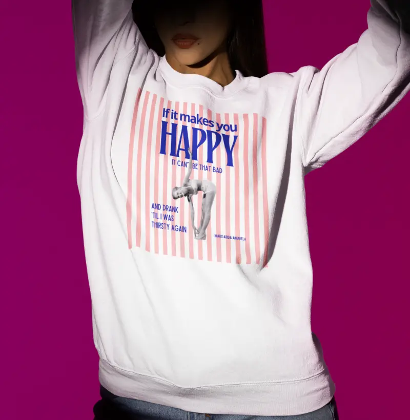 Suéter If It Makes You Happy — Sheryl Crow