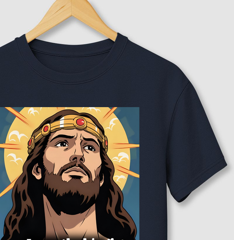 Camiseta Jesus The King