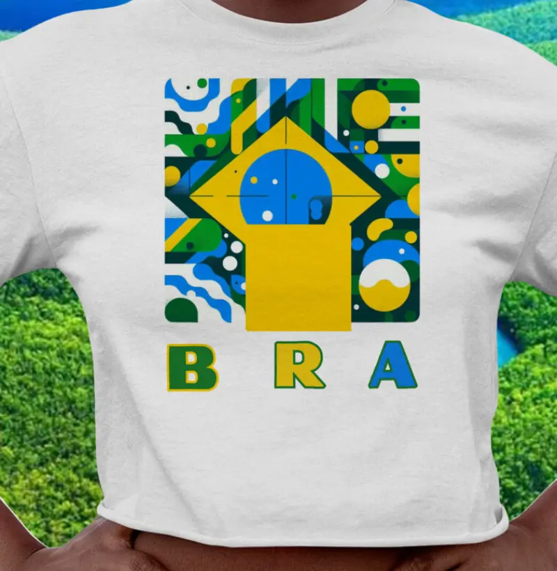 Estampa exclusiva BRA
