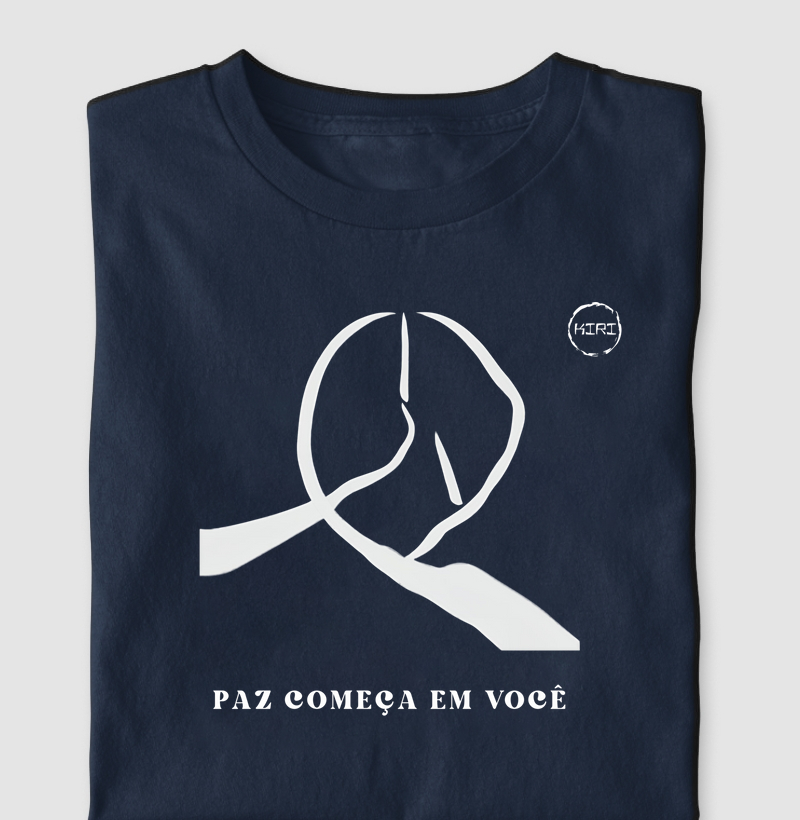 Camiseta KIRI - Paz começa em Você - Min