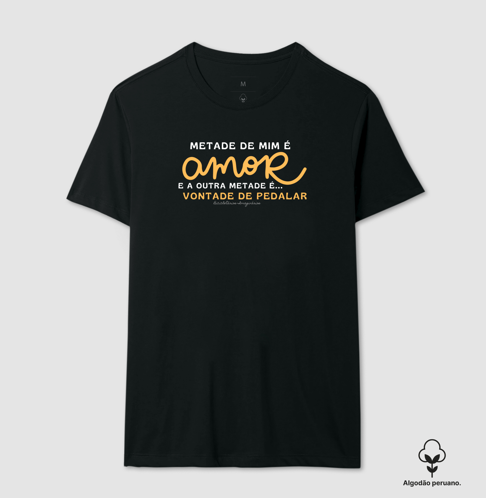 metade de mim é AMOR, a outra metade é vontade de PEDALAR