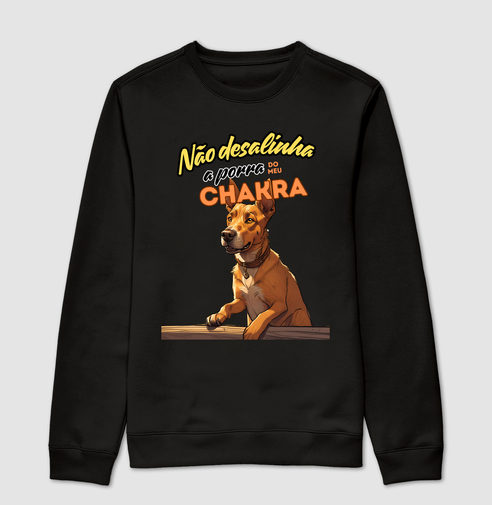 Não desalinha meu chakra!