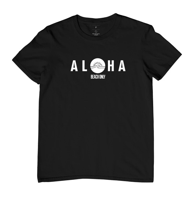 Camiseta Aloha Preta