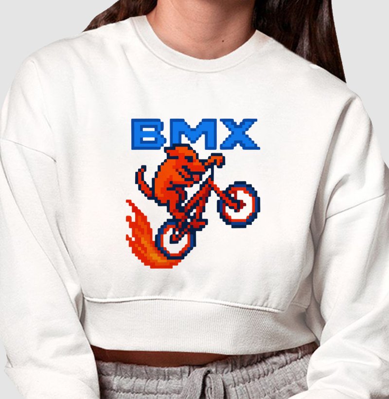Cão BMX pixel