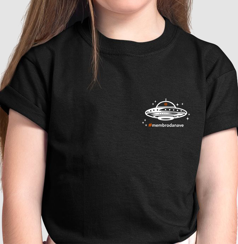Camiseta Infantil - Membro da Nave