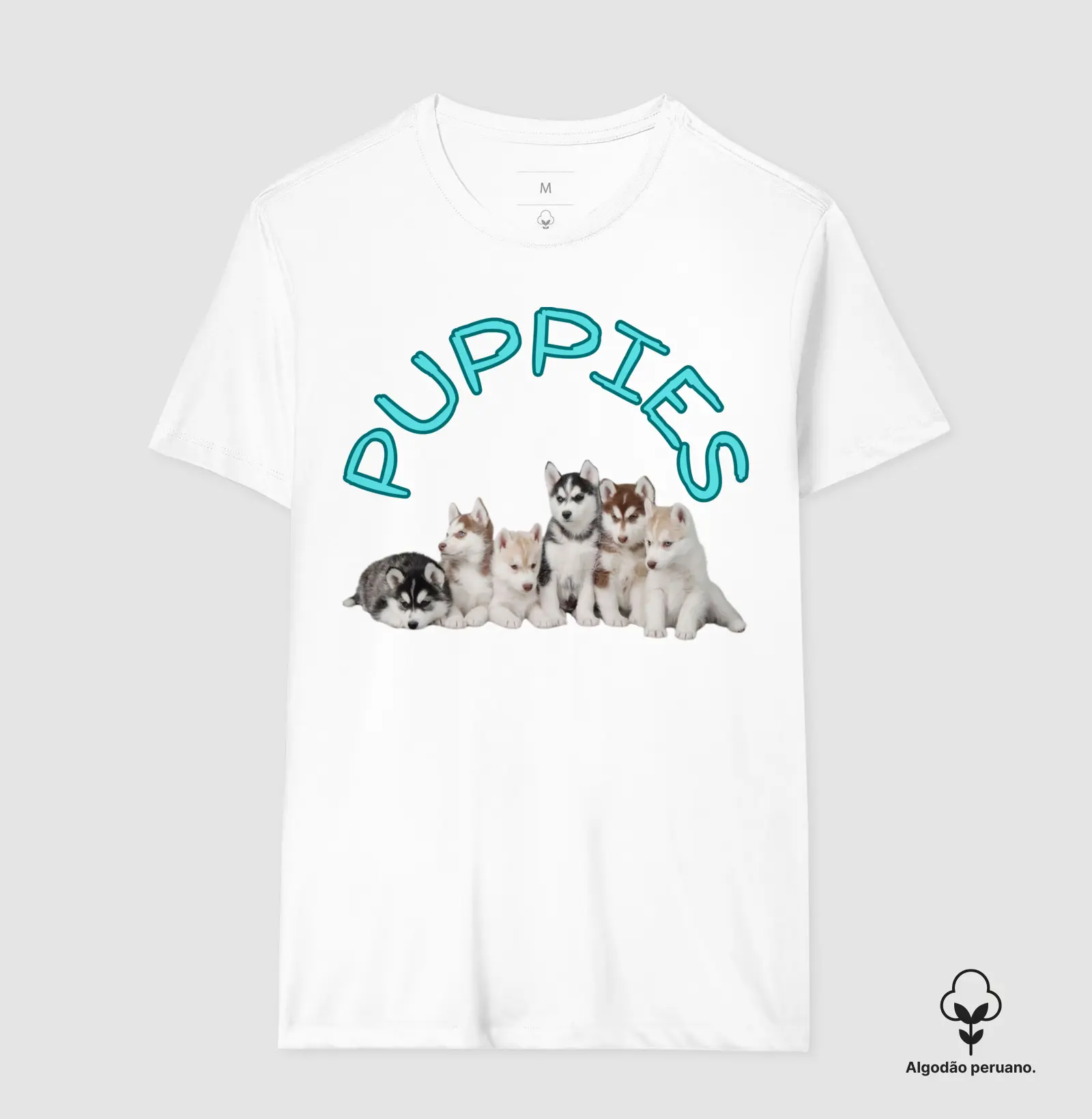 Husky puppies white