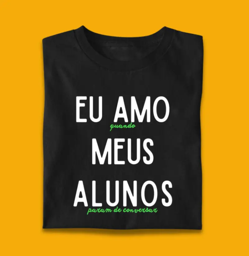 Eu amo meus alunos