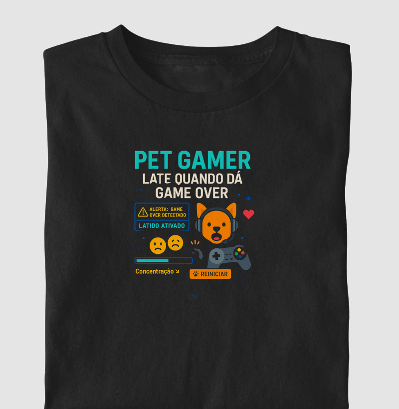 Pet Gamer Late Quando da Game Over