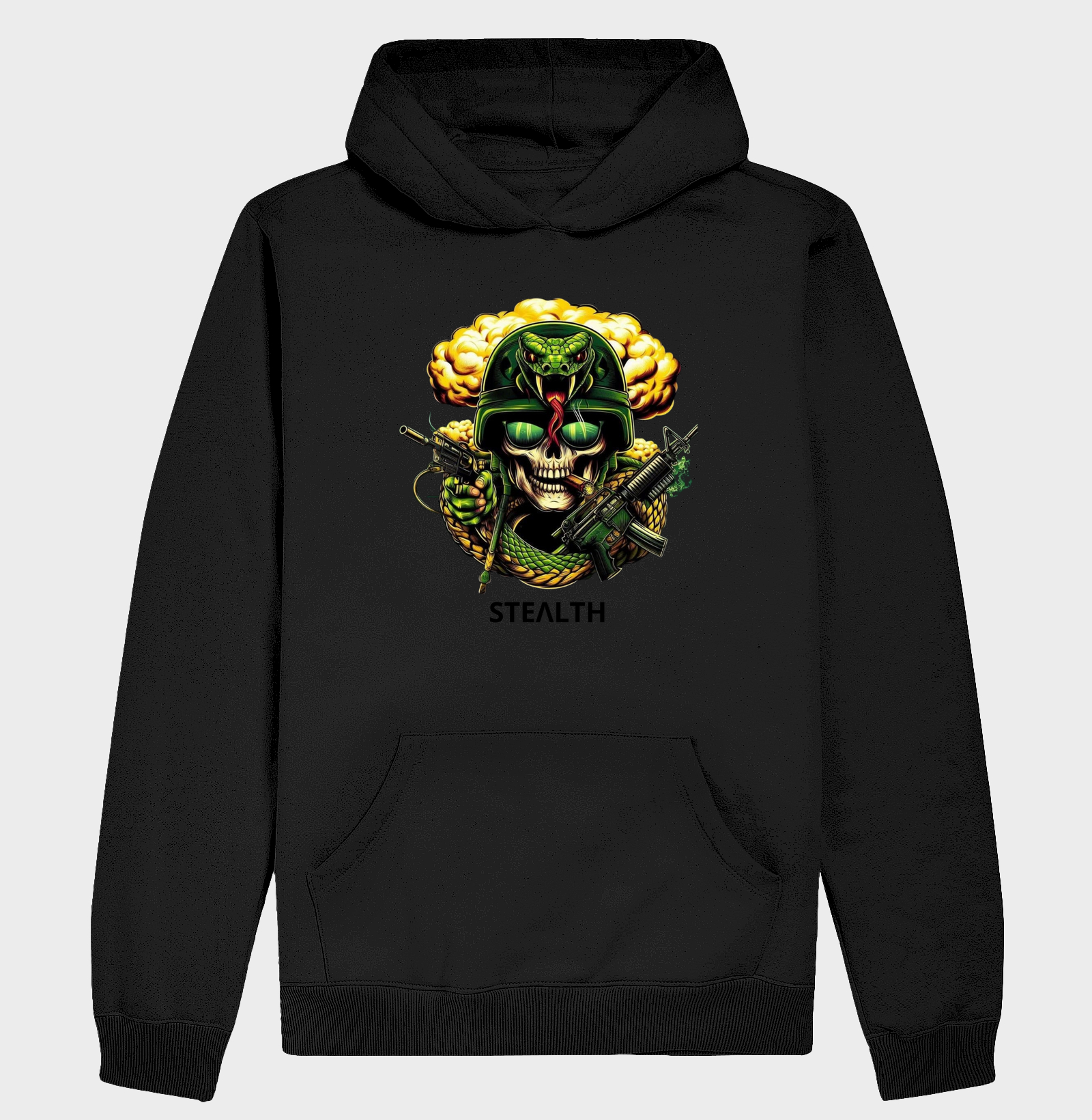 Caveira e cobra
