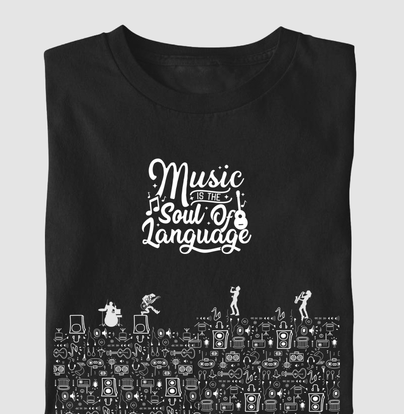 Camiseta Muisc and Soul