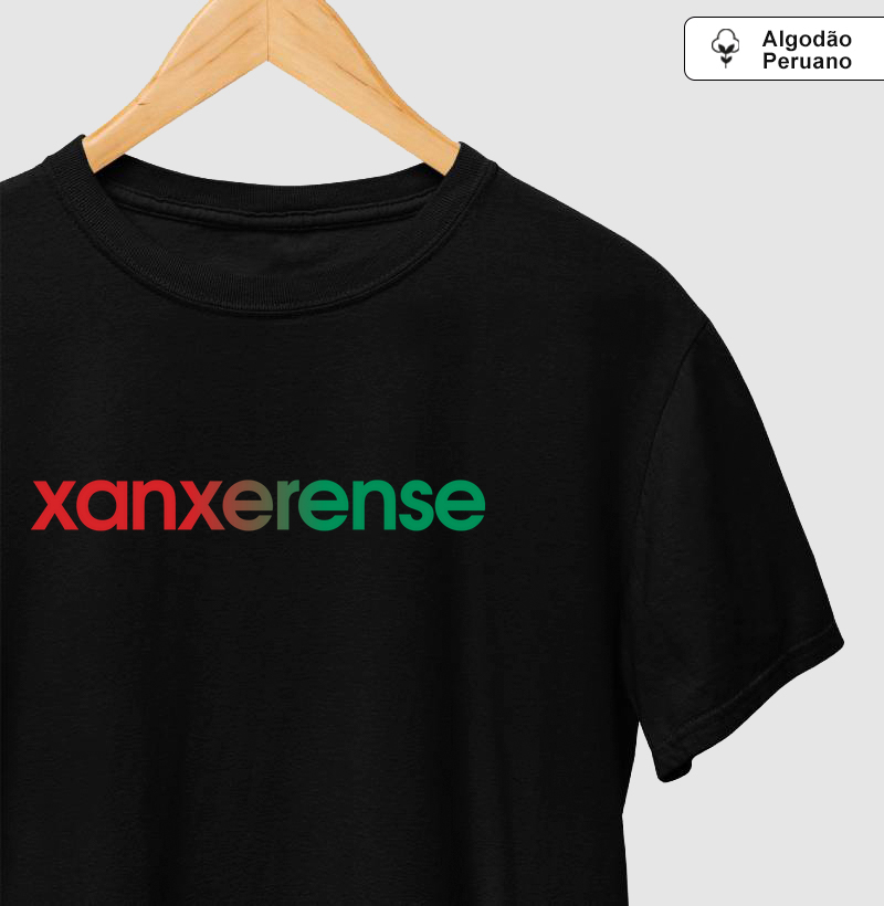 Camiseta Algodão Peruano Xanxerense Cores da Bandeira