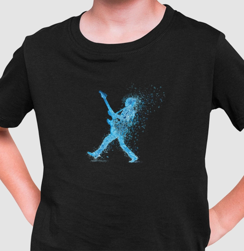 Guitarist in Motion