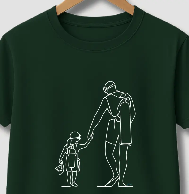 Pai e Filha - Mergulhadores