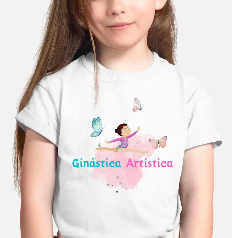 Camiseta Ginástica Artística - Butterfly