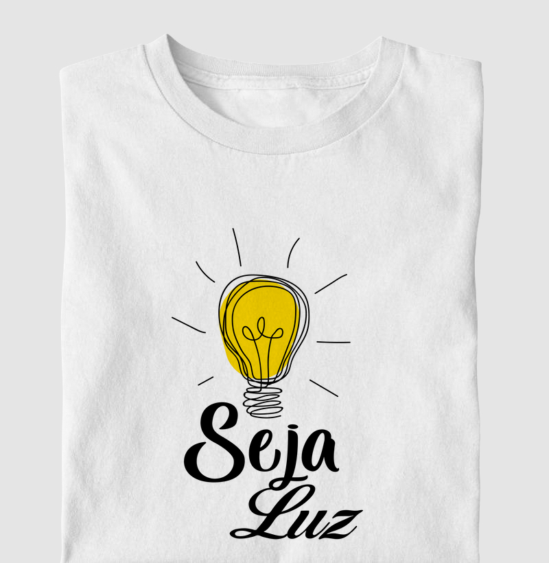 Camiseta Seja Luz
