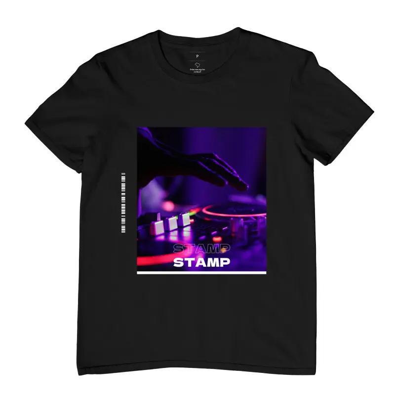 CAMISETA STAMP. DJ - MASCULINO