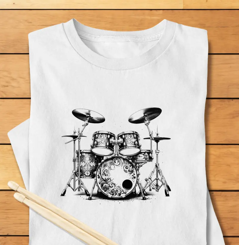Drums B&W - Cód: 1324