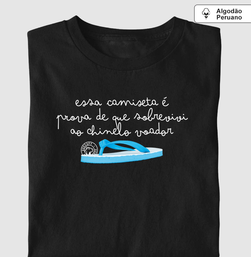 chinelo voador