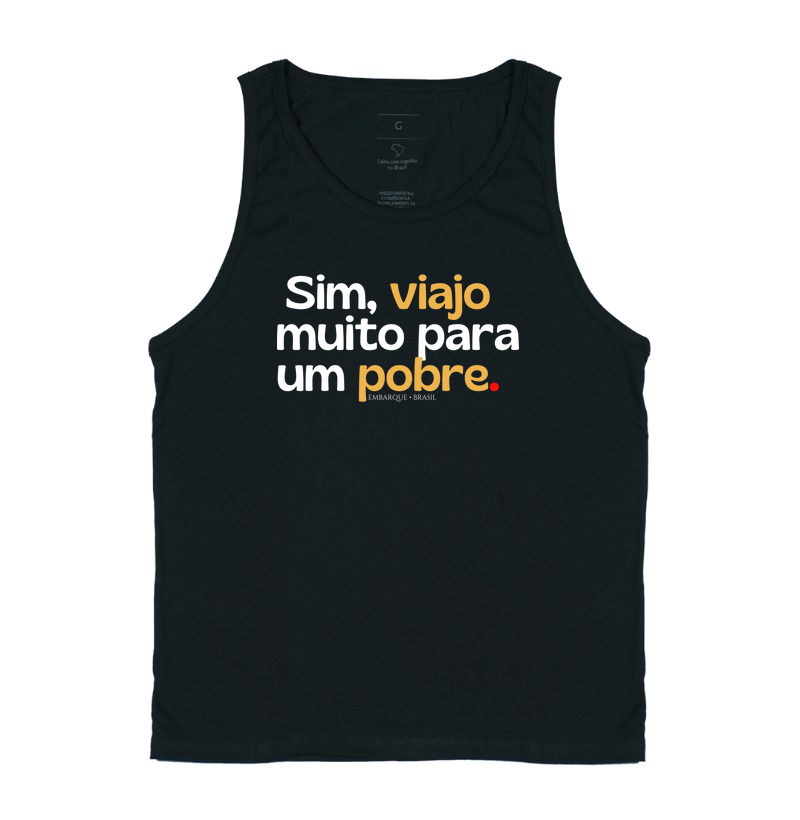 Sim, viajo muito para um pobre.