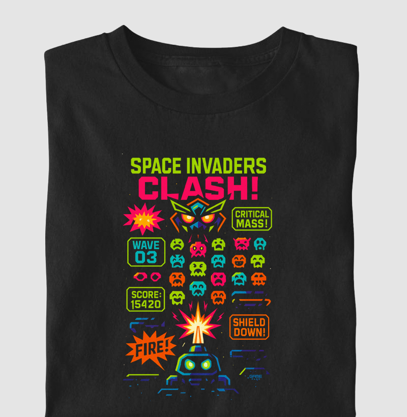 Space Invaders Clash PopAtari Collection