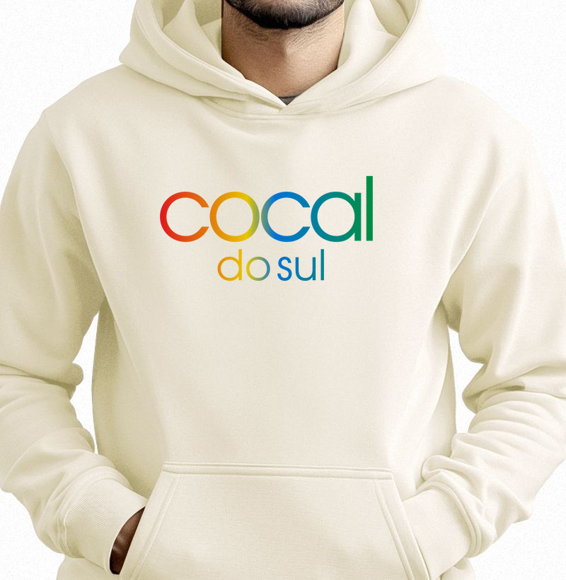 Hoodie Moletom Cocal do Sul Cores da Bandeira