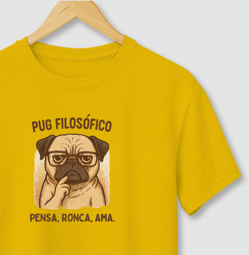 Silêncio, Pug Pensando