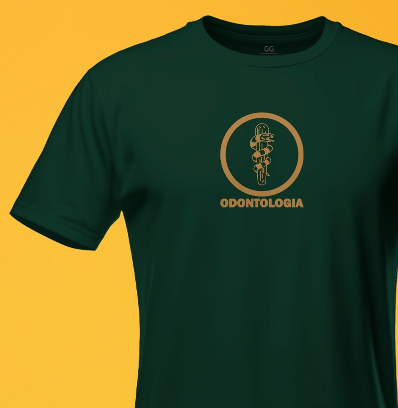 Camiseta Símbolo da Odontologia - masculina