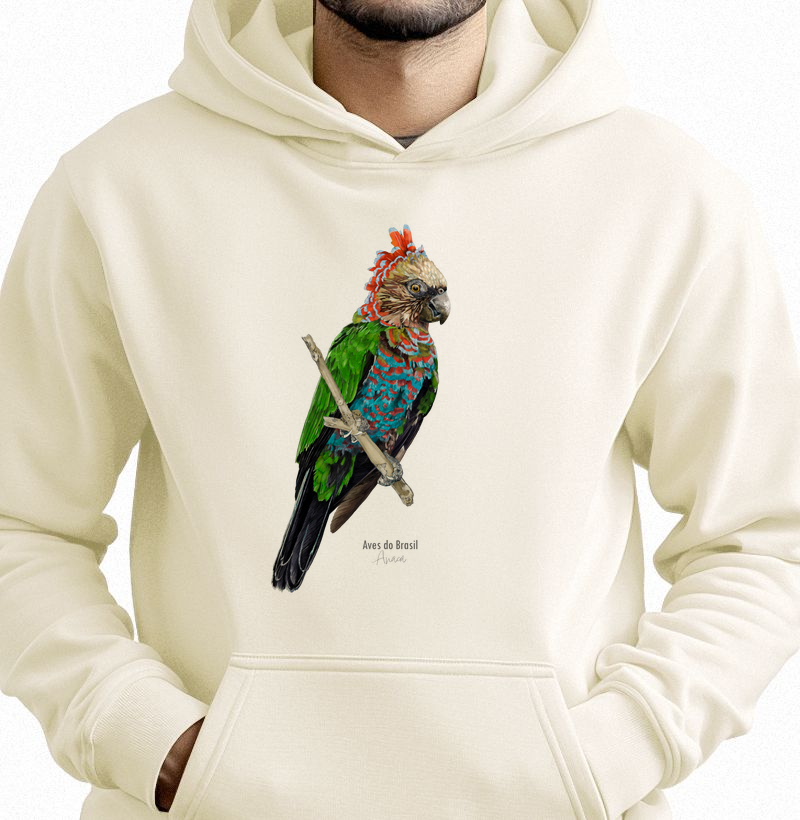 Aves do Brasil II - Anacã - Moletom Hoodie