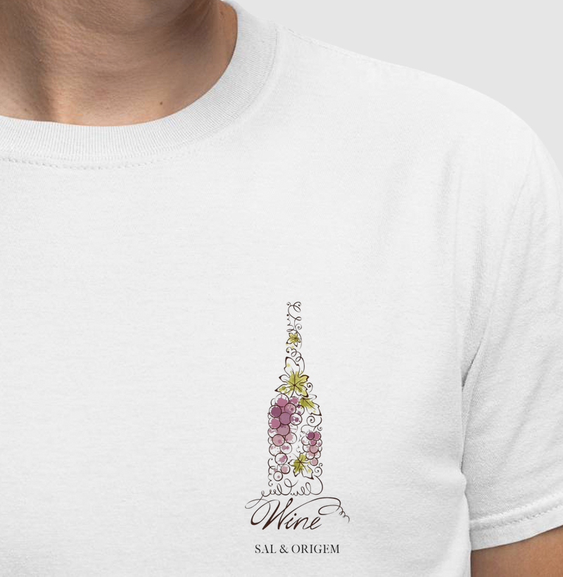 Wine Bottle -> vinhas