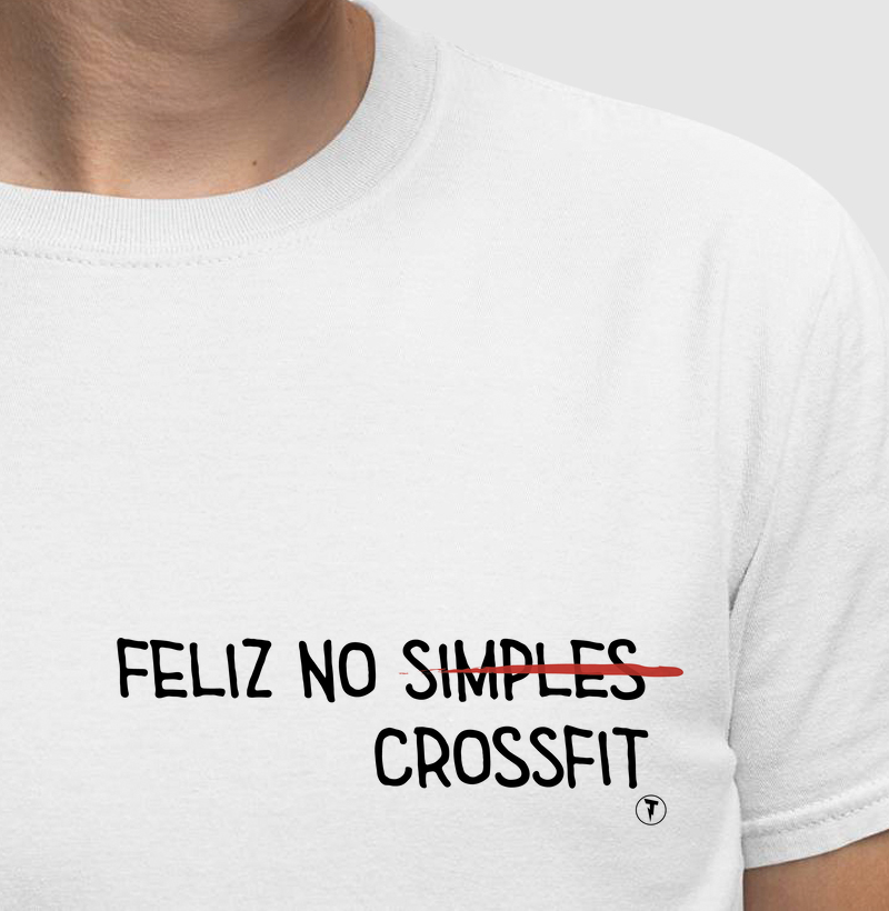 Camiseta Feliz no Crossfit