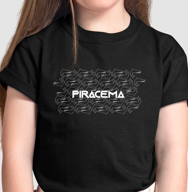 Camiseta infantil piracema 
