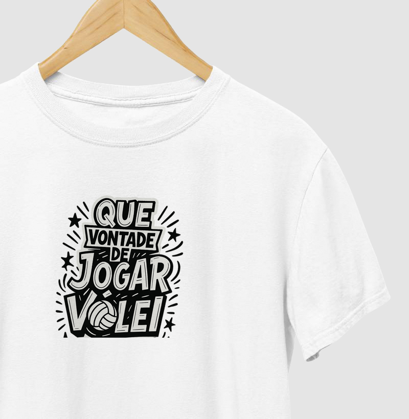 QUE VONTADE DE JOGAR VÔLEI