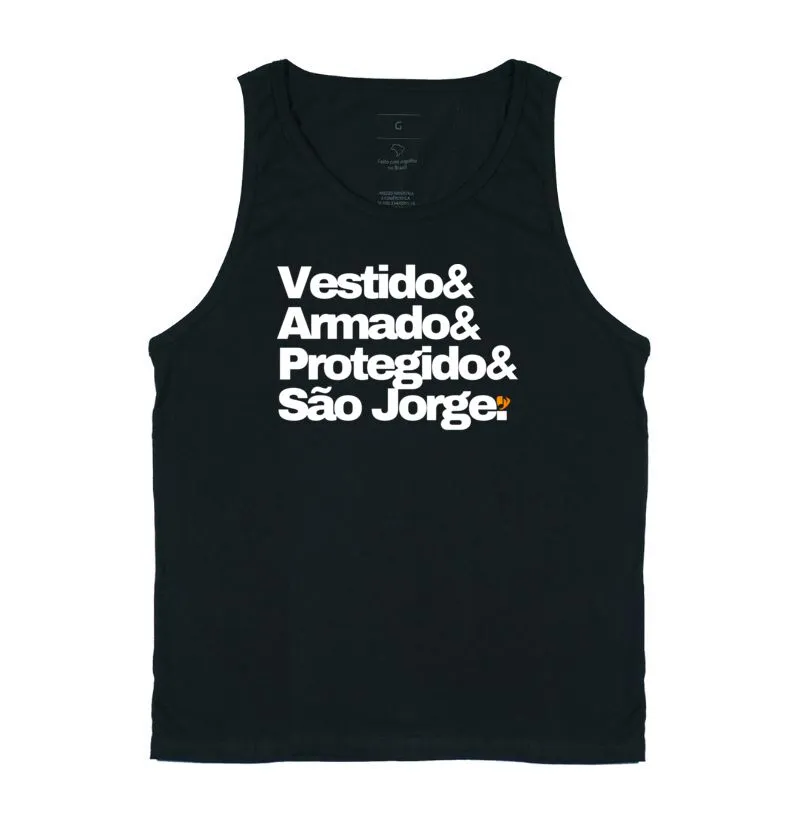 Vestido & Armado & Protegido & São Jorge