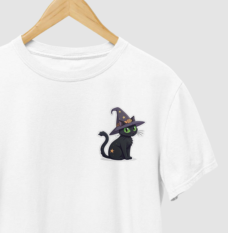 Witch Black cat - Pkt Sticker