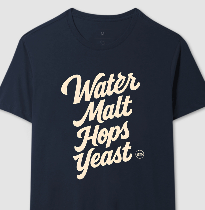 Water, Malt, Hops, Yeast - New Brew