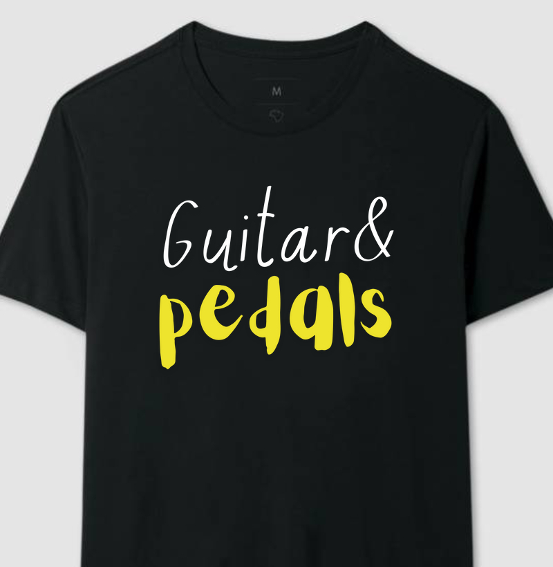 CAMISETA GUITAR & PEDALS