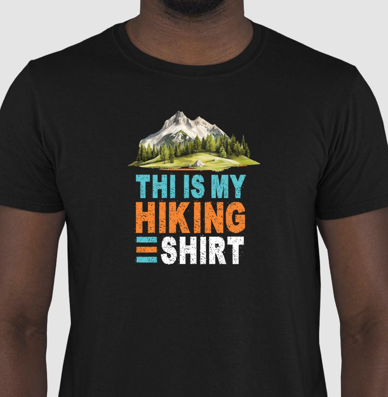 This is my hiking shirt