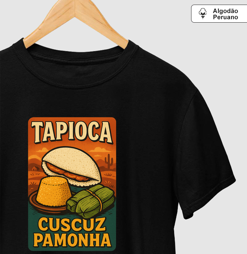 Tapioca, cuscuz e pamonha