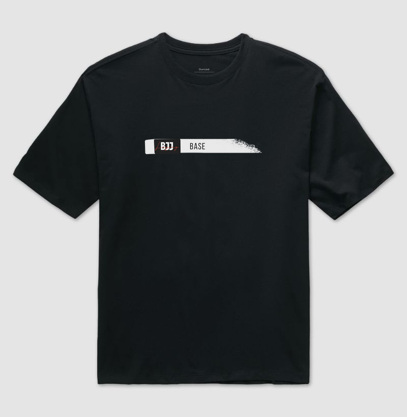Camiseta Oversized - White Belt Base