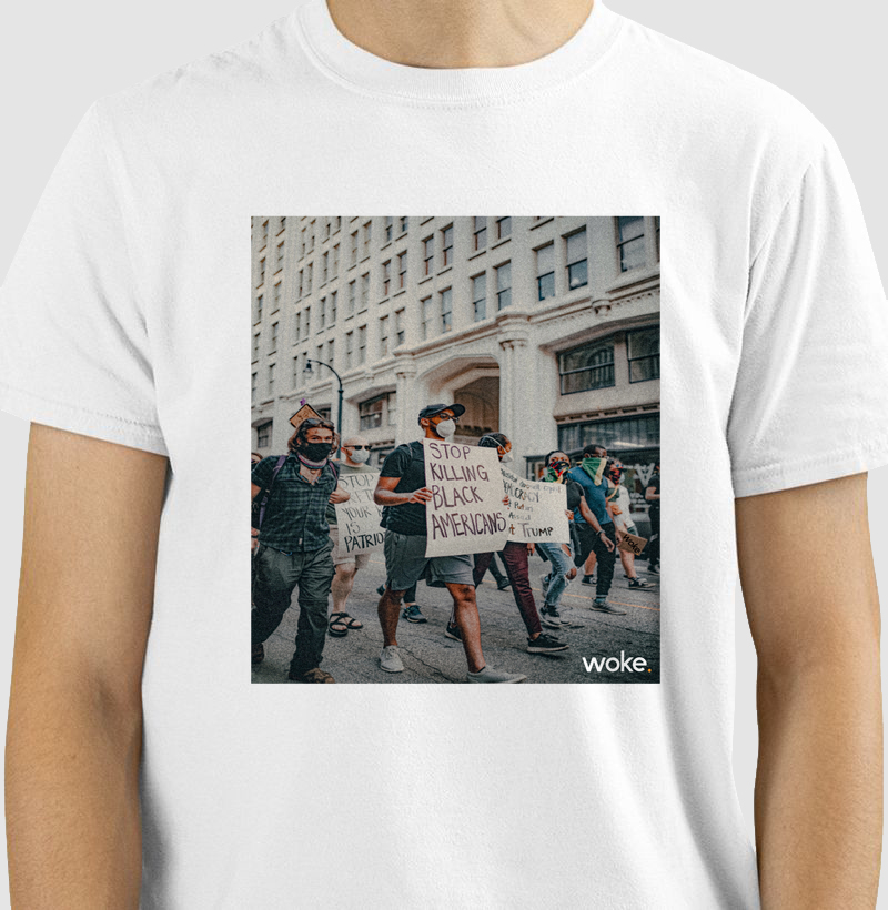 Camiseta Woke Protesto