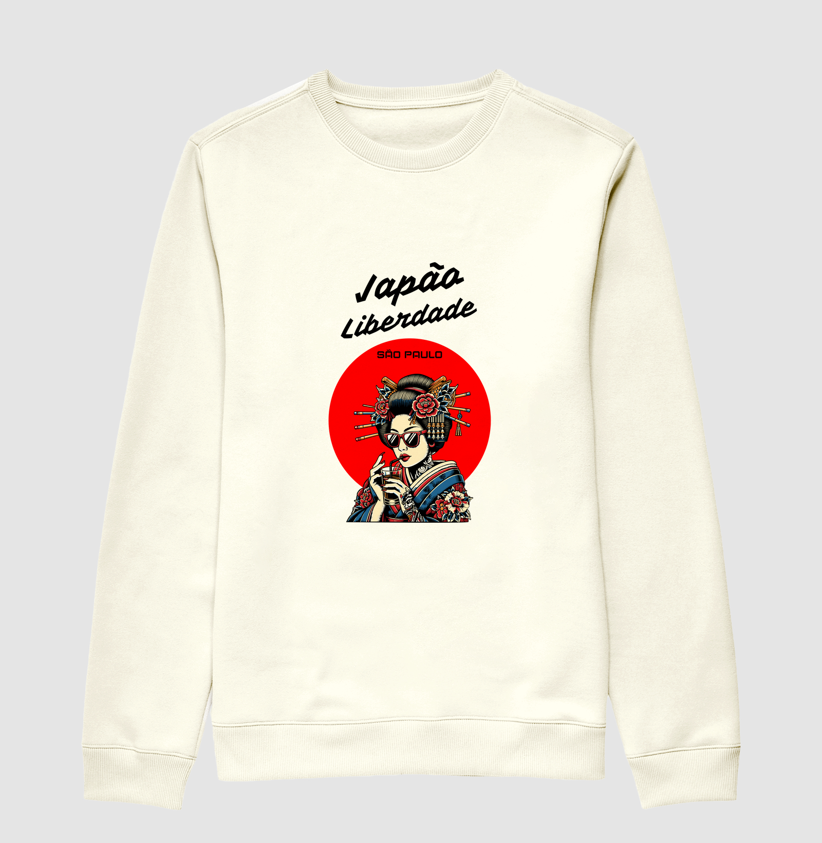Conexão Japão-Liberdade | Moletom | Unissex