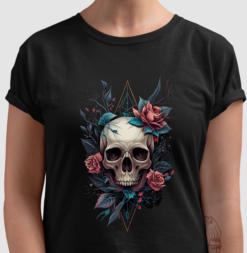 Camiseta Love Skull