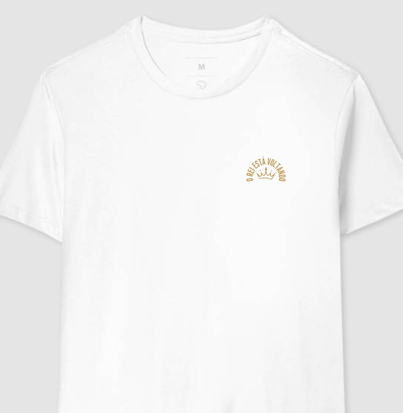Camiseta O Rei está Voltando