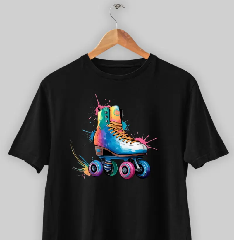 Patins em Aquarela - Quad