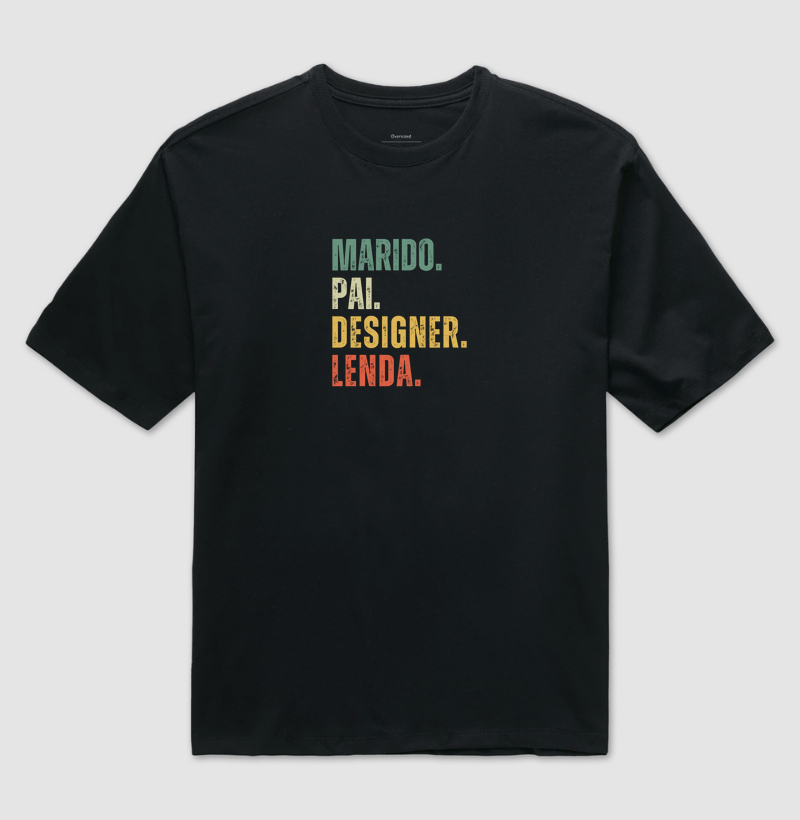 Marido pai designer lenda