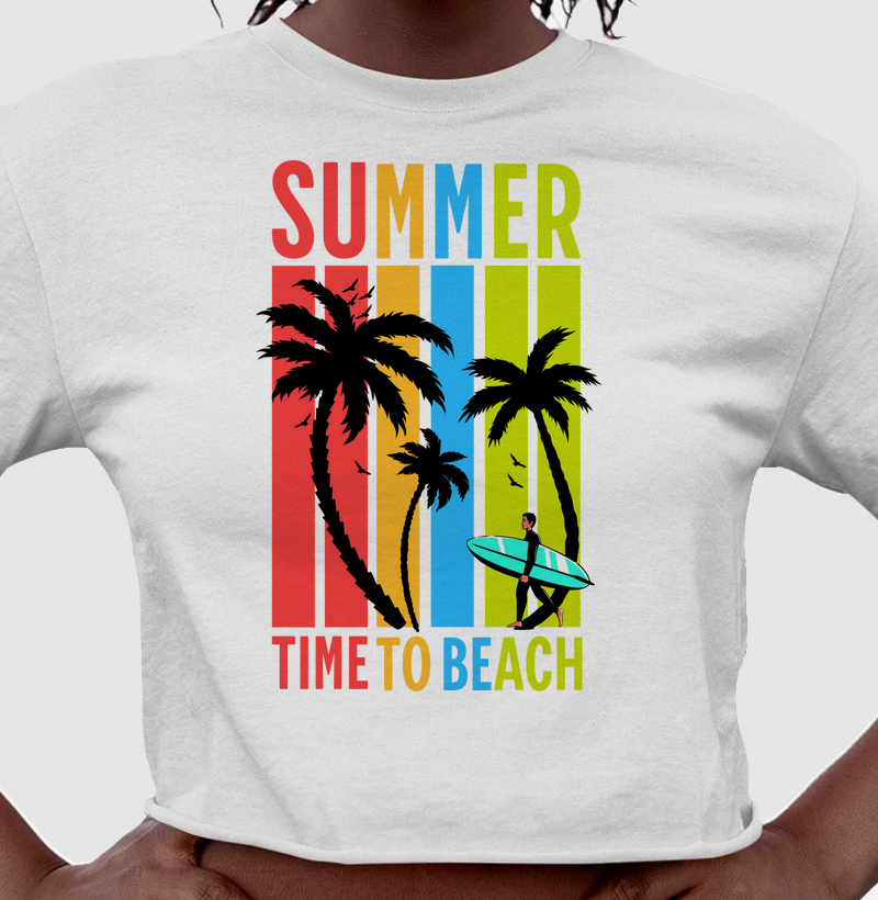Verão Tropical: Cropped - Viva o Clima de Praia