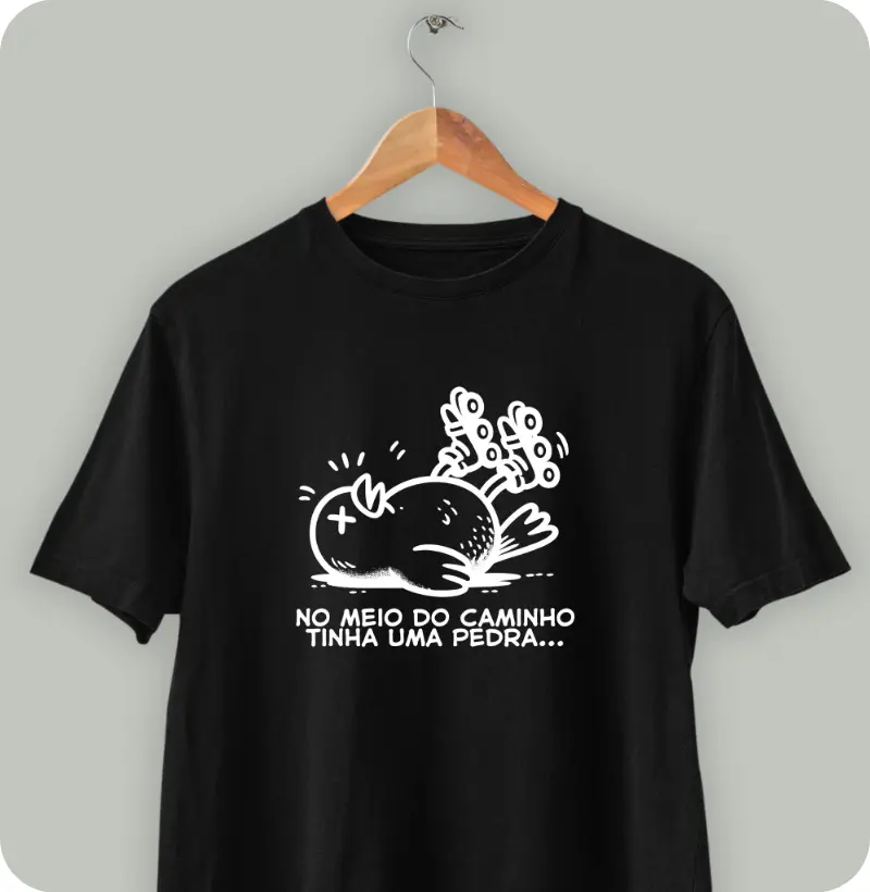 No meio do caminho tinha uma pedra...