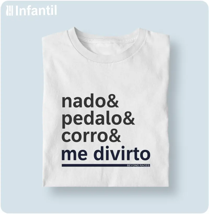 Camisa Infantil Nado Pedalo Corro